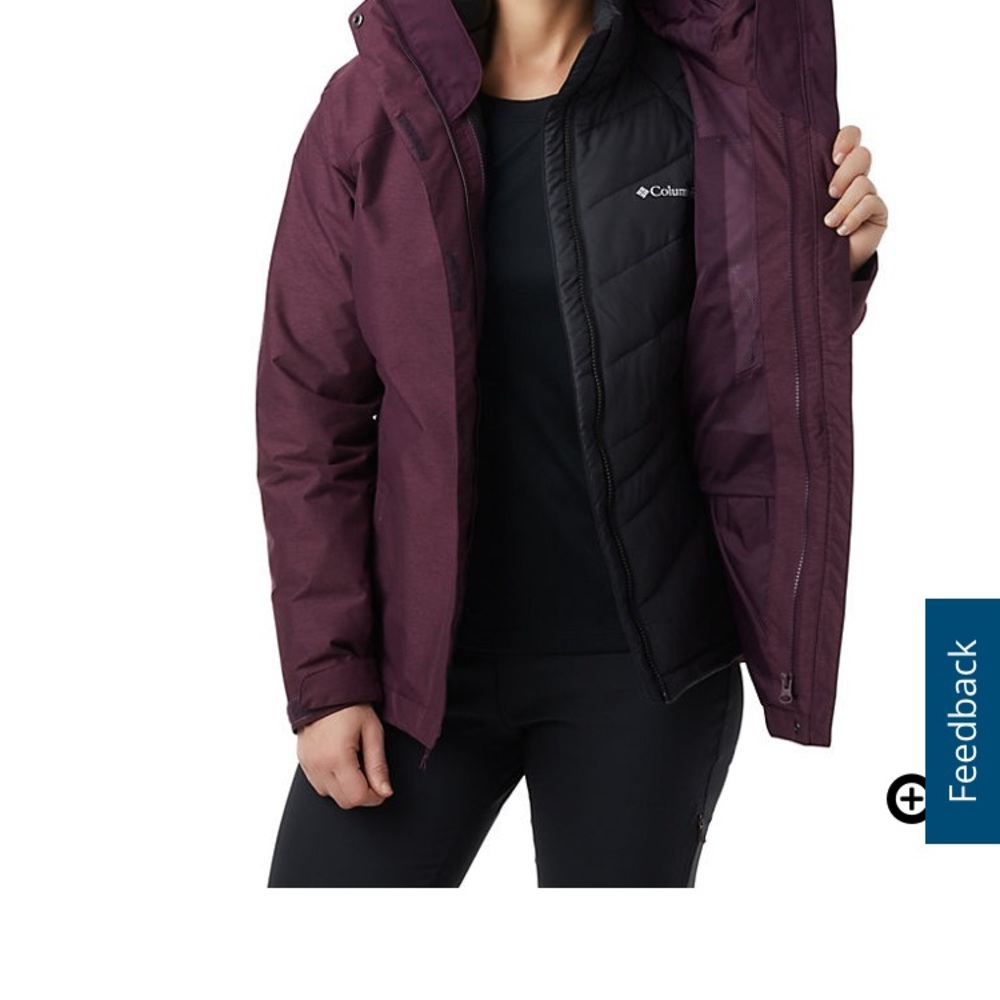 NWOT 3-in-1 Columbia Interchangeable Jacket